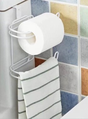 Toilet Tissue Paper Holder Shelf Bathroom kitchen Towel Roll