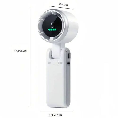 Hanging Neck Outdoor 180 Degree Folding Desktop Mini Electri