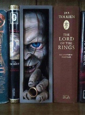 Human Face Resin Bookends Bookstand Sculpture Bookshelf