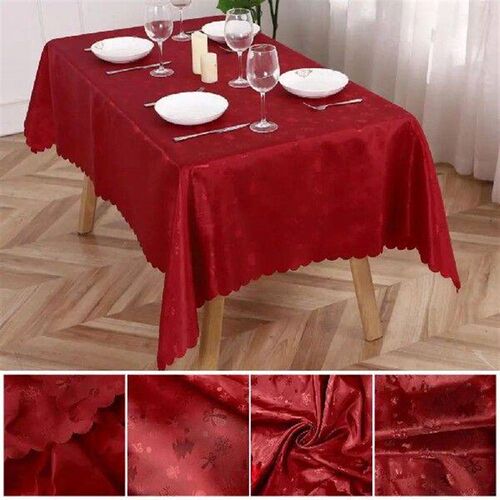Tablecloth Waterproof Jacquard Table Cover Stain-resistant