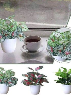 1pc Artificial Foliage Plant Pot Bonsai Party Mall Office
