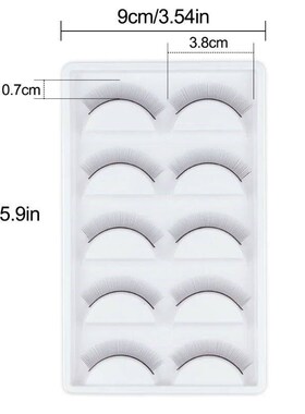5/10/15/20Boxes Training Lashes Beginner False Eyelashes Pra