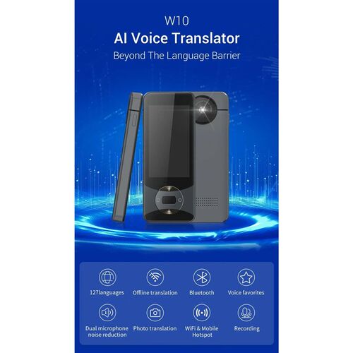 W10 Instant Voice Translator Language Translator In Real-tim