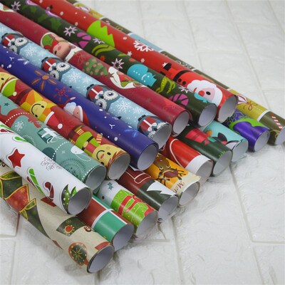 Christmas Wrapping Paper Gift Wrap Artware Packing Package
