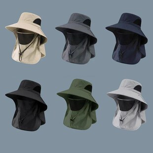 Summer Sun Hats UV Protection Outdoor Hunting Fishing Cap Fo