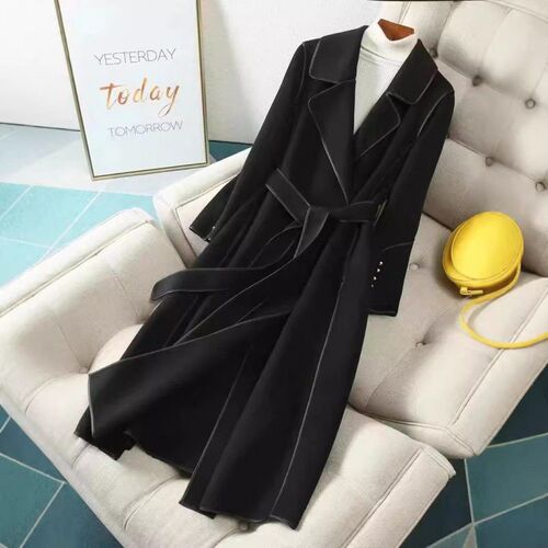 2025 Female Internet Celebrity High-end Woolen at Mid-length