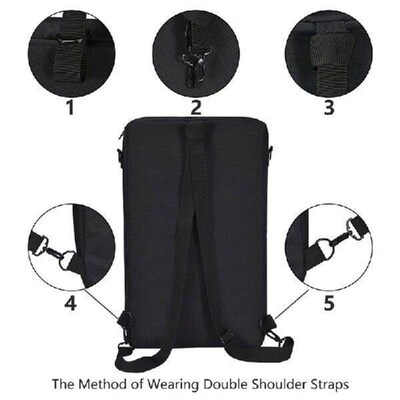 Portable Gig- Bag Multi-purpose DJ Controller Carrying Case