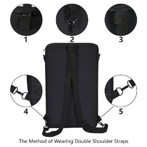Portable Gig- Bag Multi-purpose DJ Controller Carrying Case