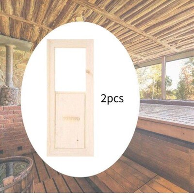 Wood Sauna Air Vent Replacement Easy Installation Sauna