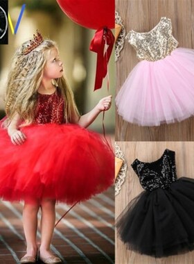 Princess Kids Baby Wedding Dress Party Dress Girl Dresses