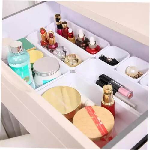 8pcs/set Home Drawer Organizer Box Trays Storage Office  Box