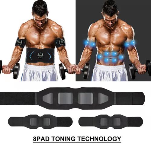 EMS Wireless Abdominal Muscle Stimulator Trainer Fitness Abd