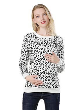 Pure tton Pregnant Womens Nursing Sweat Hot Mom Thickened O