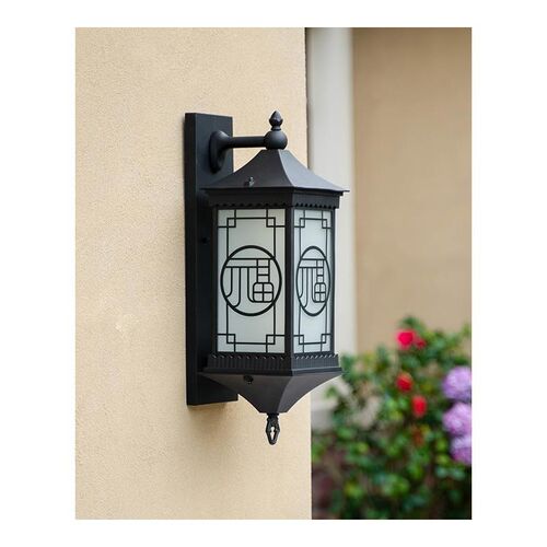 Chinese style retro villa decoration landscape courtyard bal