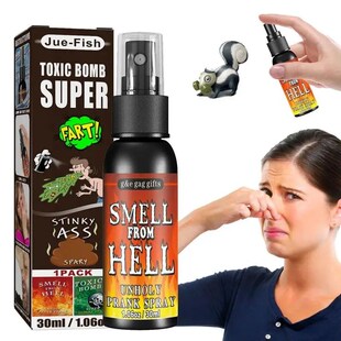 Liquid Fart Gag Prank Joke Spray Can Stink Bombs Smelly Stin