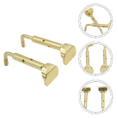 2 Pcs to Clamp Screw Violin Chin Rest Replacement Parts