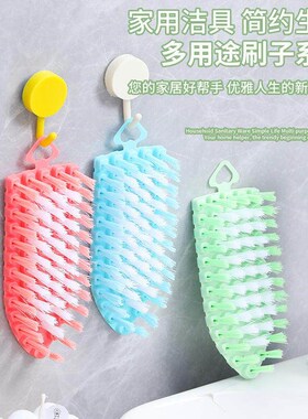 A versatile cleaning tool, this bendable shoe brush can also