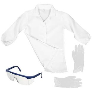 Scientist Clothing Kids Coat Dreses Doctor Costume for