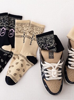 Men socks Travis Scott Skate Crew Socks Men Sport Travis Sco