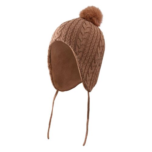 Connectyle Girls Boys Cute Winter Cotton Skull Cap Earflap S