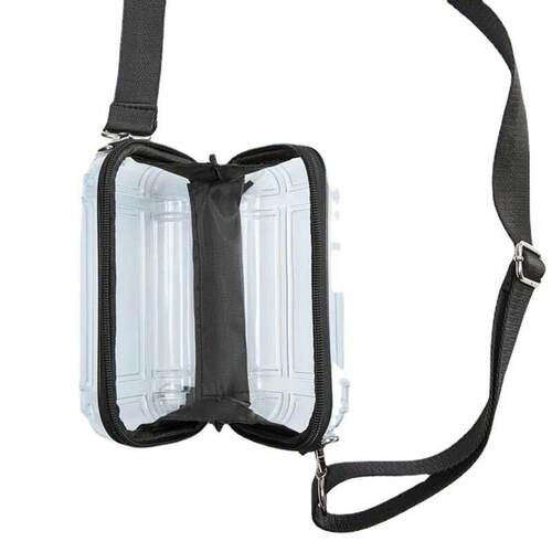 PC Transparent Cosmetic Bag Portable Travel Overnight Bag Cr