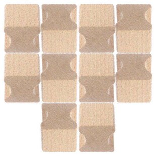 10 Pcs Wooden Seal Carving Supply Stamp DIY Stamper Self