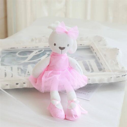 Cute Stuffed Plush Rabbit Toy For Baby Girls Kids Soft Kawai