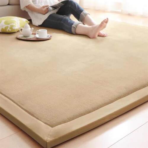 Rug home tatami living room floor carpet mat 纯色榻榻米地垫