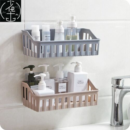 Bathroom corner rack storage Shower racks shelf No punching