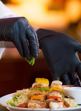 10pcs Nitrile Gloves Kitchen Disposable Latex Gloves Laborat