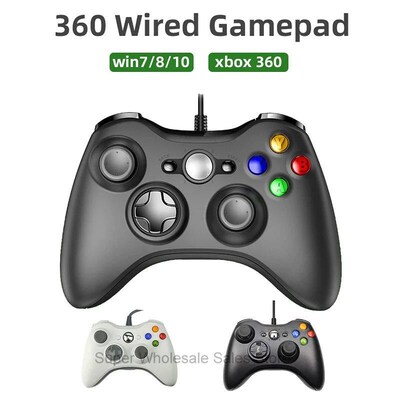For Xbox 360 Wired Game Controller USB Wired Joystic Gamepad