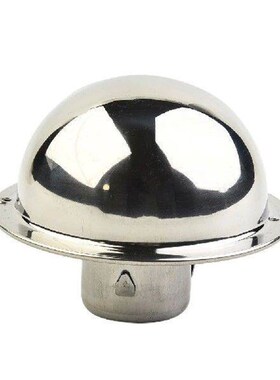 50mm Air Vents Stainless Steel Round  External Extractor