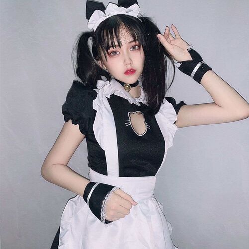 Fairy tale dream fairyland Alice maid dress princess dress c
