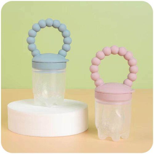 Baby Vegetable Bag Silicone Chewing Pacifier Baby Feeding Me
