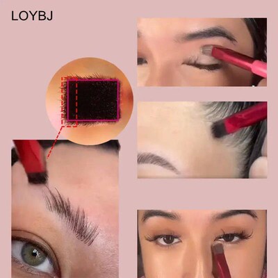 LOYBJ Wild Eyebrow Brush Multifunction Simulated Eyebrow