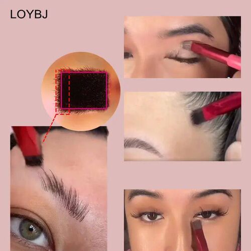 LOYBJ Wild Eyebrow Brush Multifunction Simulated Eyebrow