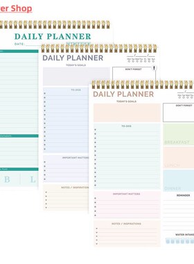 Schedule Book The Notebook Hourly Planner Daily Spiral Notep