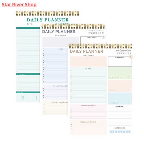 Schedule Book The Notebook Hourly Planner Daily Spiral Notep