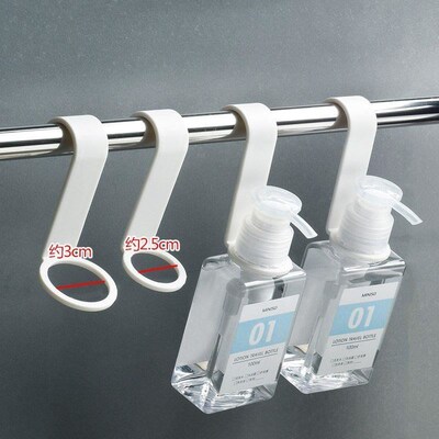 hand sanitizer auxiliary hook bathroom shower bottle rack.
