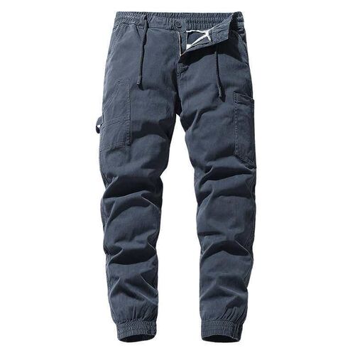 Spring an summer new mens overalls multi-pocket fctional pa