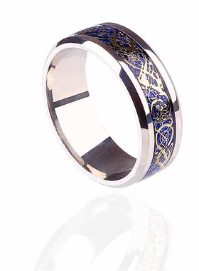 Couple ring couple ring accessories titanium steel dragon pa