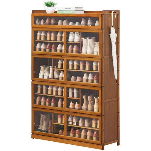 Shoe Cabinet Storage Rack Household Modern Doorway Large Cap