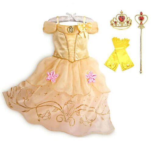 Children Princess Costume Party Fancy Flower Vestido New 202