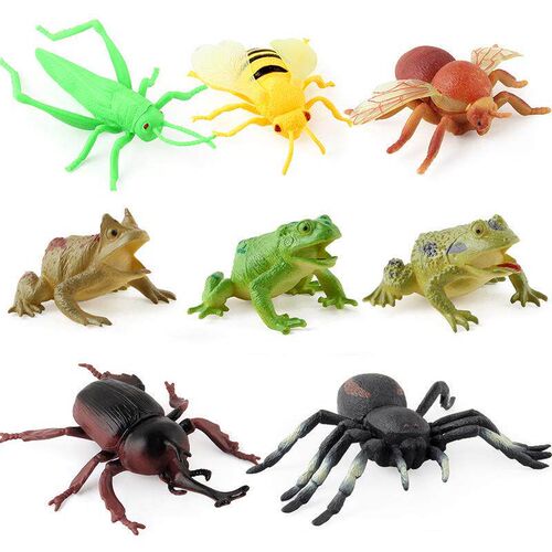 1Set Smulaton Plastc Spder Bat nsect Bugs for