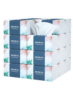 60pcs cartons home tissue toilet paper 抽取式家用卫生纸餐巾