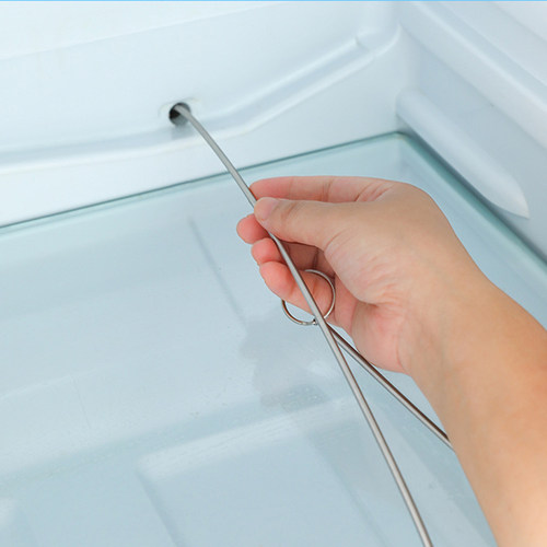 Refrigerator Cleaner Spiral Cleaning Brush Stainless Steel P