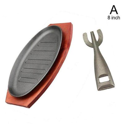 Cast Iron Barbecue 3 Sizes, Plate, Grill, Pan, Kitchen,