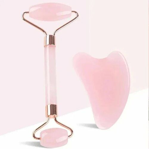 Female Facial and Neck Massage Roll Scrape Double-Head Massa
