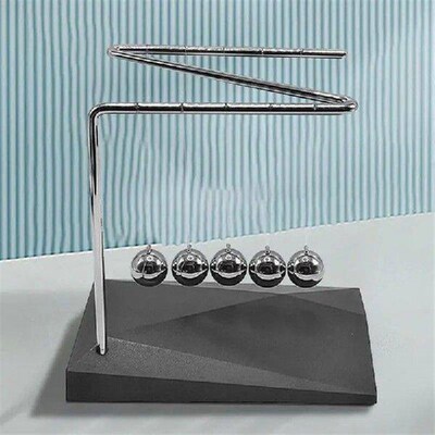Newton Cradle Balance Steel Balls Perpetual Motion