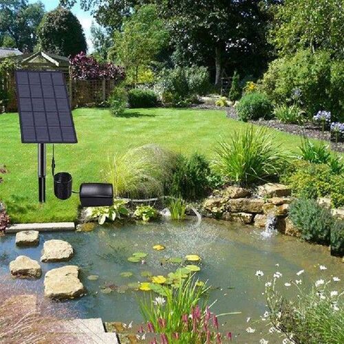 Solar Oxygen Pump Oxygenator 2.5W Solar Oxygen Air Fountain